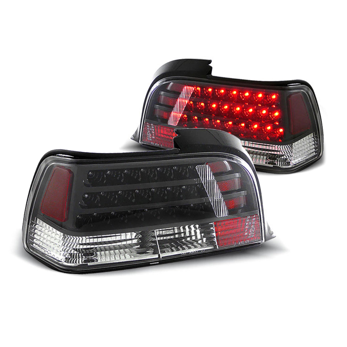 LED Rücklichter Schwarz passend für BMW E36 12.90-08.99 Coupé