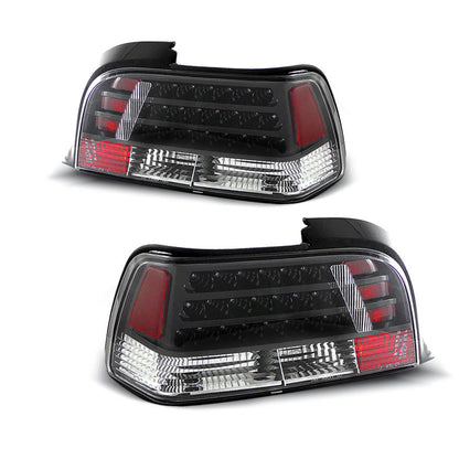 LED Rücklichter Schwarz passend für BMW E36 12.90-08.99 Coupé