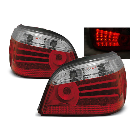 LED Rücklichter Rot Weiß passend für BMW E60 07.03-07