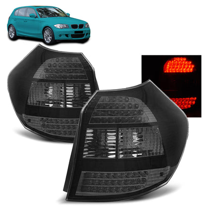 LED Rücklichter Schwarz passend für BMW E87 04-08.07