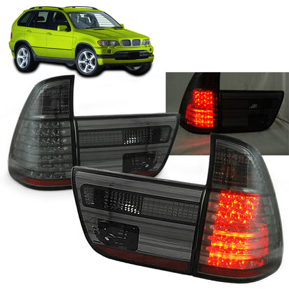 LED Rücklichter Rauch passend für BMW X5 E53 09.99-10.03