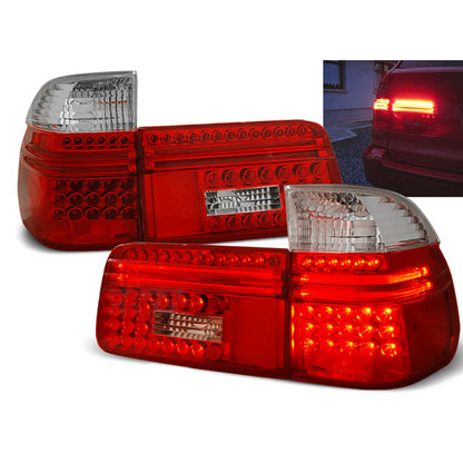 LED Rücklichter Rot Weiß passend für BMW E39 97-08.00 Touring