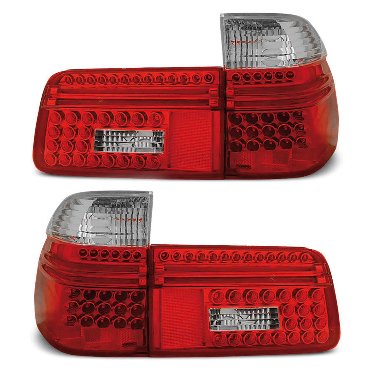 LED Rücklichter Rot Weiß passend für BMW E39 97-08.00 Touring