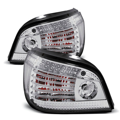 LED Rücklichter Chrom passend für BMW E60 07.03-07