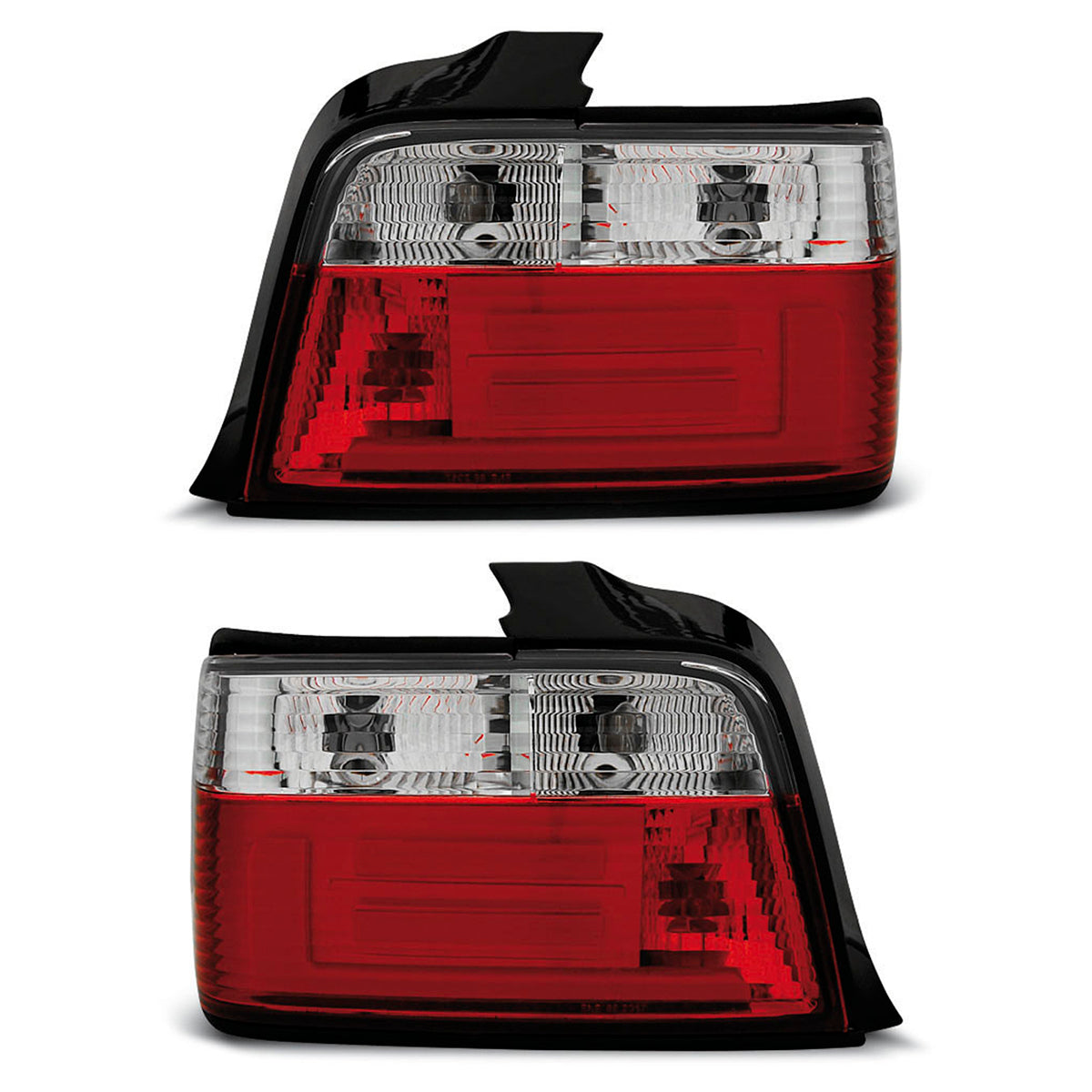 LED Leiste Rücklichter Rot Weiß passend für BMW E36 12.90-08.99 Limousine