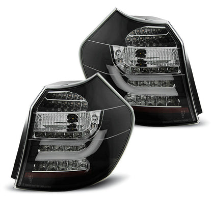 LED Leiste Rücklichter Schwarz passend für BMW E87 04-08.07