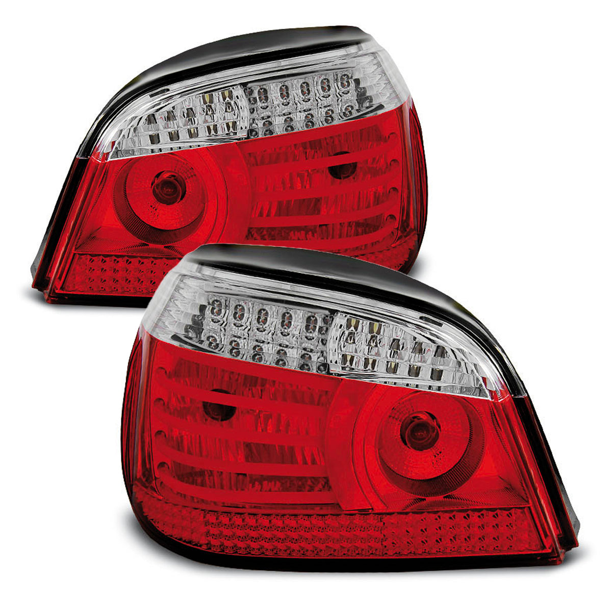 LED Rücklichter Rot Weiß passend für BMW E60 07.03-07