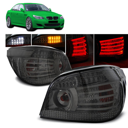 LED Rücklichter Rauch passend für BMW E60 07.03-07