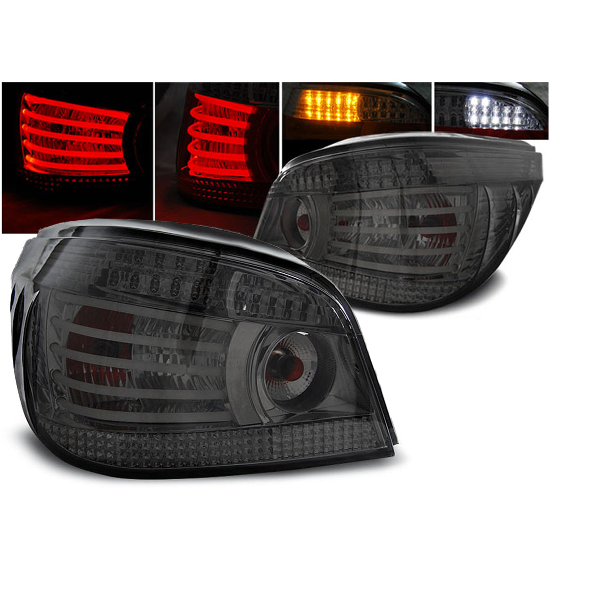 LED Rücklichter Rauch passend für BMW E60 07.03-07