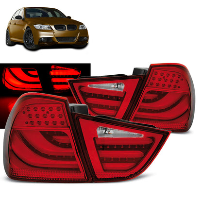 LED Leisten Rücklichter Rot passend für BMW E90 09-11