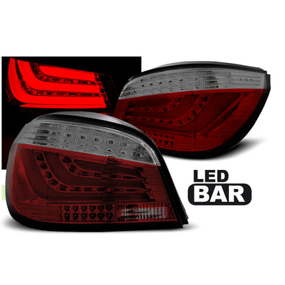 LED Leisten Rücklichter Rot Rauch passend für BMW E60 07.03-02.07