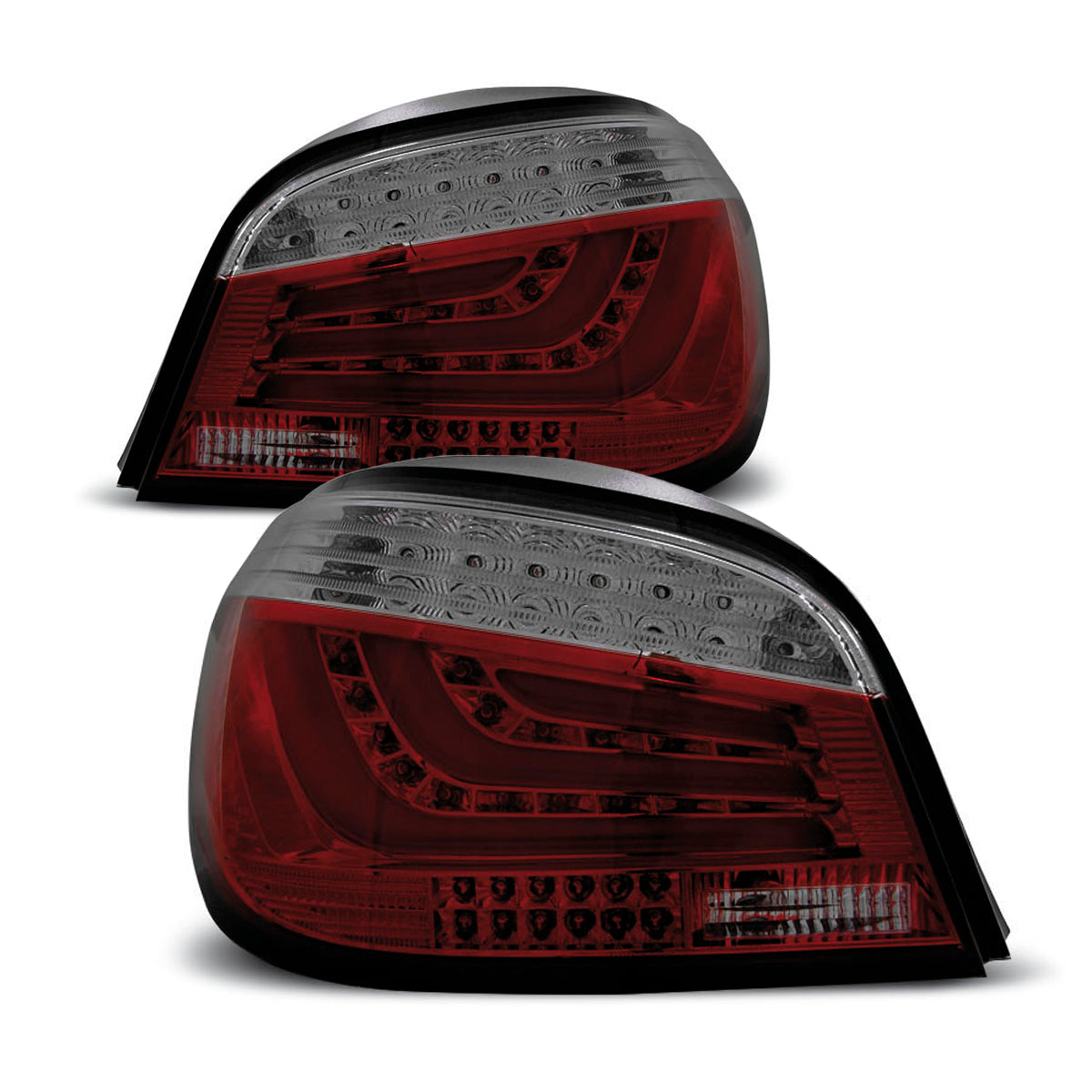 LED Leisten Rücklichter Rot Rauch passend für BMW E60 07.03-02.07