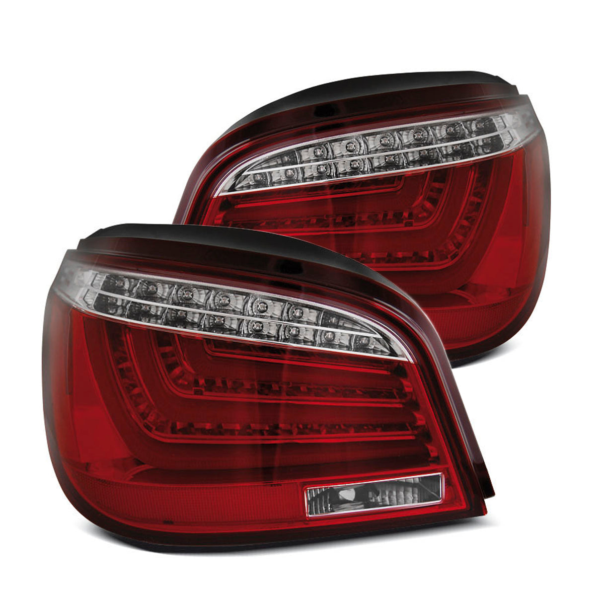 LED BAR Rücklichter Rot Weiß passend für BMW E60 07.03-02.07
