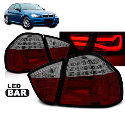 LED BAR Rücklichter Rot Smoke passend für BMW E90 03.05-08.08