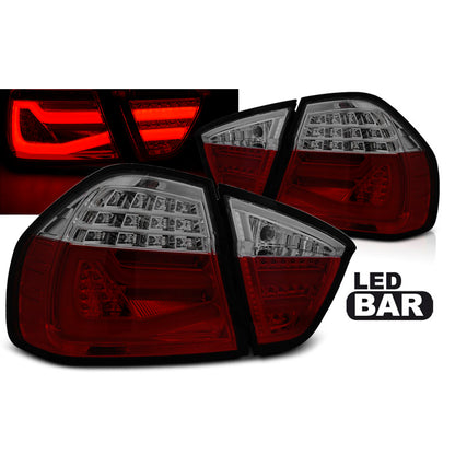 LED BAR Rücklichter Rot Smoke passend für BMW E90 03.05-08.08