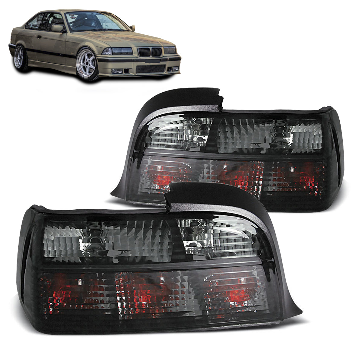Rücklichter Rauch passend für BMW E36 12.90-08.99 Coupé