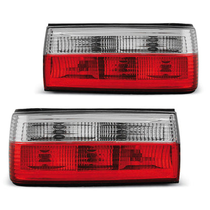 Rücklichter Rot Weiß passend für BMW E30 09.87-10.90