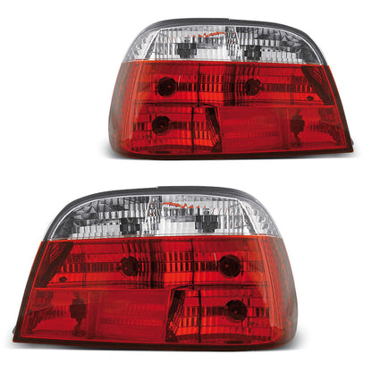 Rücklichter Rot Weiß passend für BMW E38 06.94-07.01
