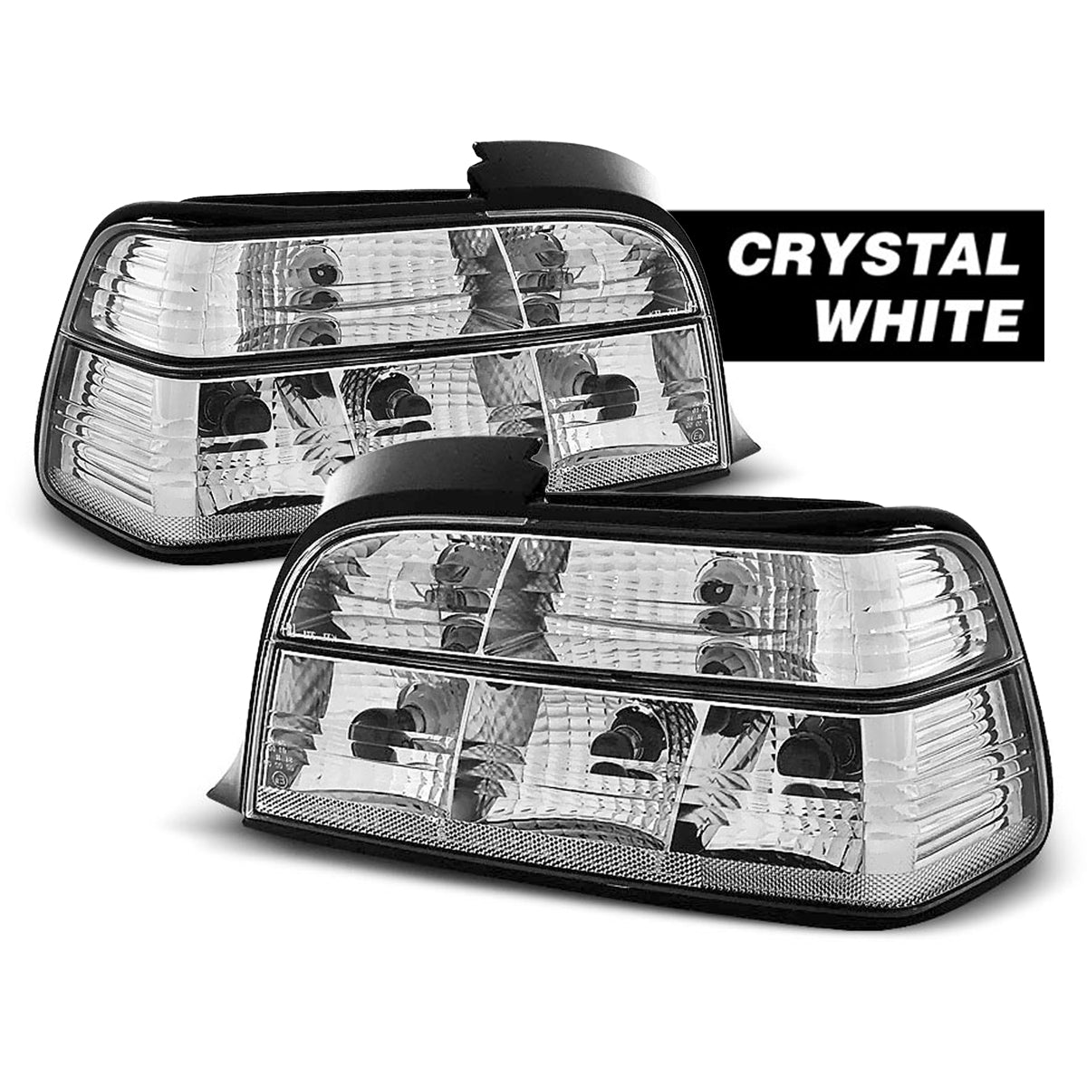 Rücklichter Crystal Weiß passend für BMW E36 12.90-08.99 Coupé