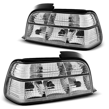 Rücklichter Crystal Weiß passend für BMW E36 12.90-08.99 Coupé