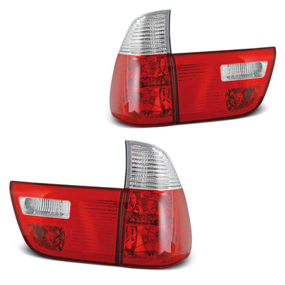 Rücklichter Rot Weiß passend für BMW X5 E53 09.99-06