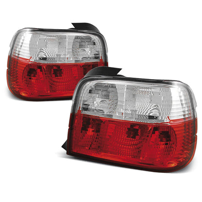 Rücklichter Rot Weiß passend für BMW E36 12.90-08.99 Compact