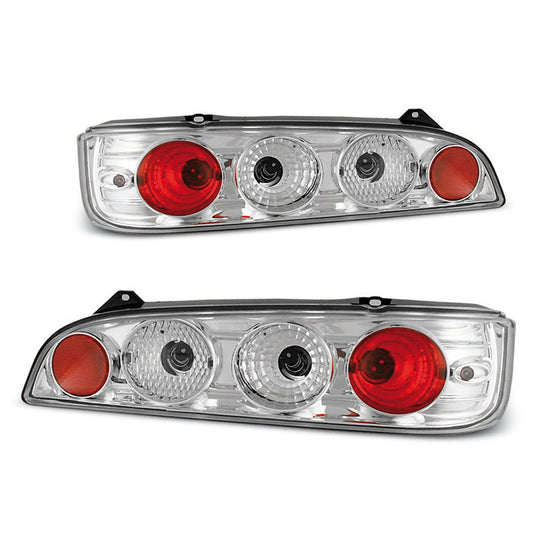 Rücklichter passend für Fiat Seicento 600 98-10 Chrom