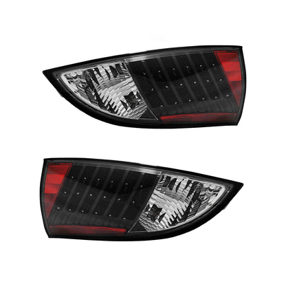 Rücklichter Ford Focus 1 HB 98-04 Schwarz LED