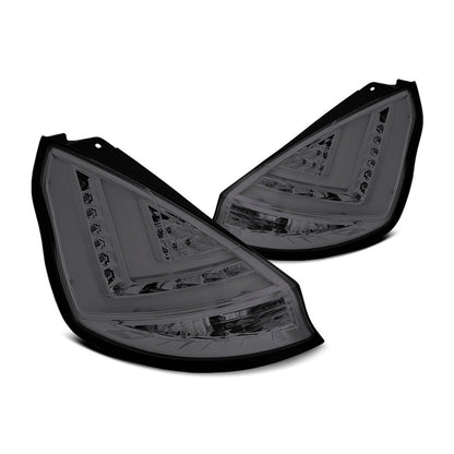 Rücklichter passend für Ford Fiesta MK7 12-16 HB Smoke LED Bar