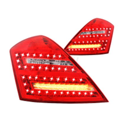 LED Rot Klar Rücklichter passend für Mercedes S-Klasse W221 2007-2010