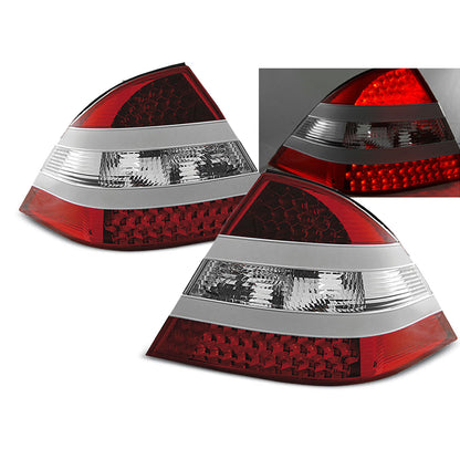 LED Rücklichter Rot Weiß passend für MERCEDES W220 S-KLASSE 09.98-05.05