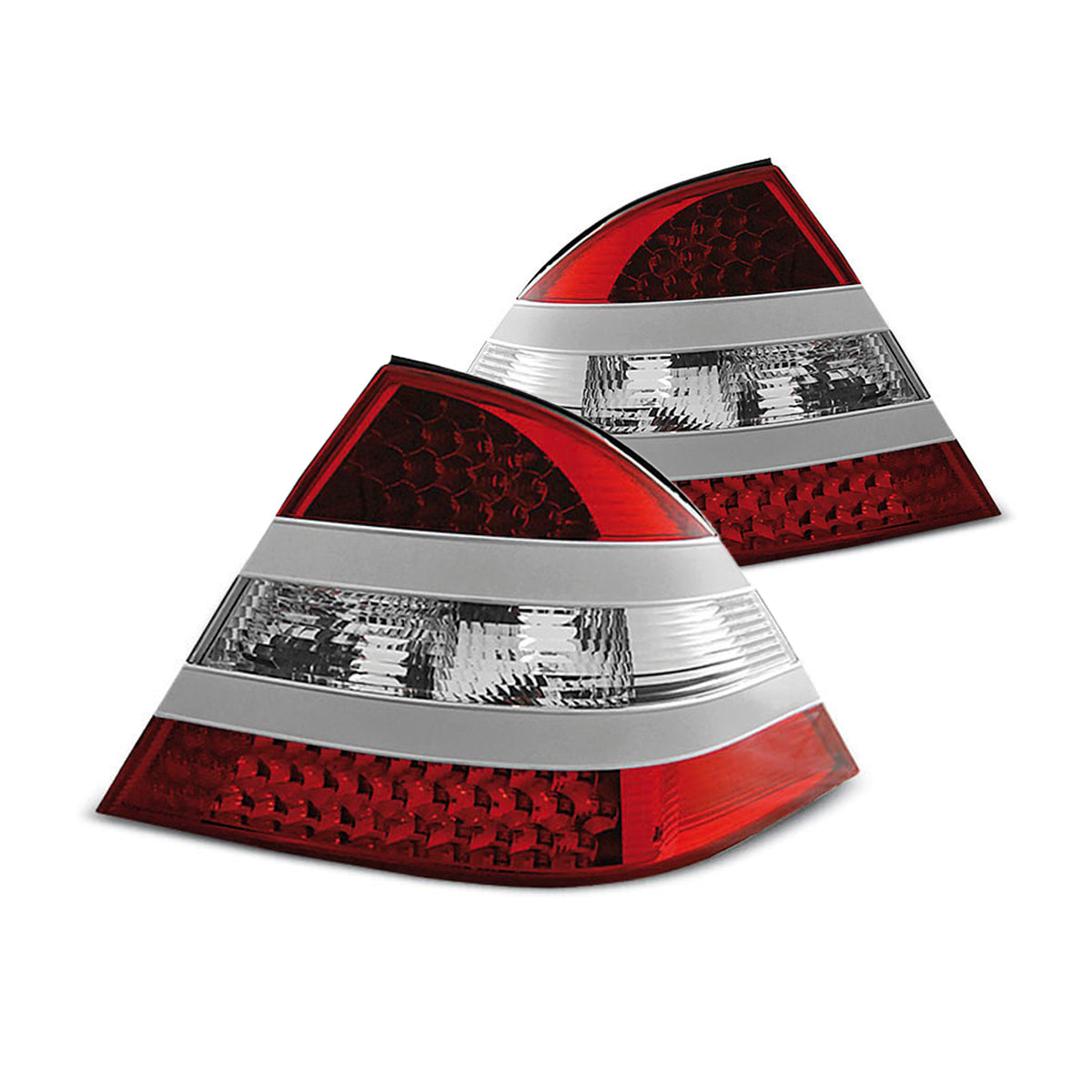 LED Rücklichter Rot Weiß passend für MERCEDES W220 S-KLASSE 09.98-05.05