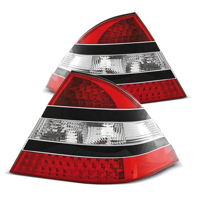 LED Rücklichter Rot Schwarz passend für MERCEDES W220 S-KLASSE 09.98-05.05