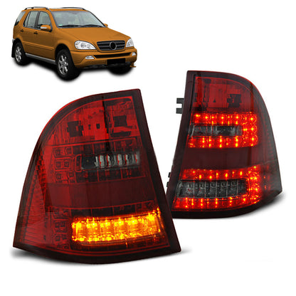 LED Rücklichter Rot Smoke passend für MERCEDES W163 ML M-KLASSE 03.98-05