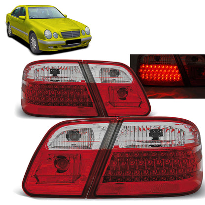 LED Rücklichter Rot Weiß passend für Mercedes W210 95-03.02