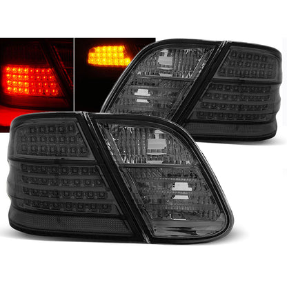 LED Rücklichter Rauch passend für Mercedes CLK W208 03.97-04.02