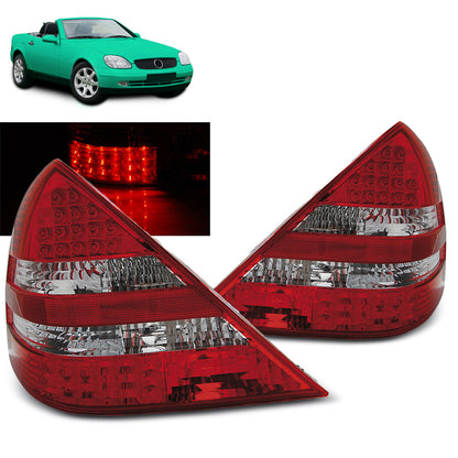 LED Rücklichter Rot Weiß passend für Mercedes R170 SLK 04.96-04