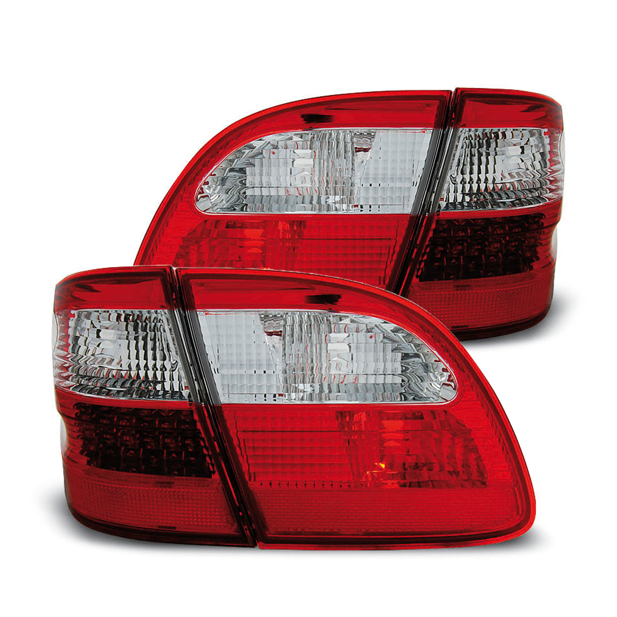 LED Rücklichter Rot Weiß passend für Mercedes W211 Kombi E-Klasse 02-06