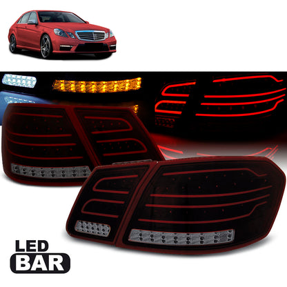 LED BAR Rücklichter Rot Rauch passend für Mercedes W212 E-Klasse 09-13