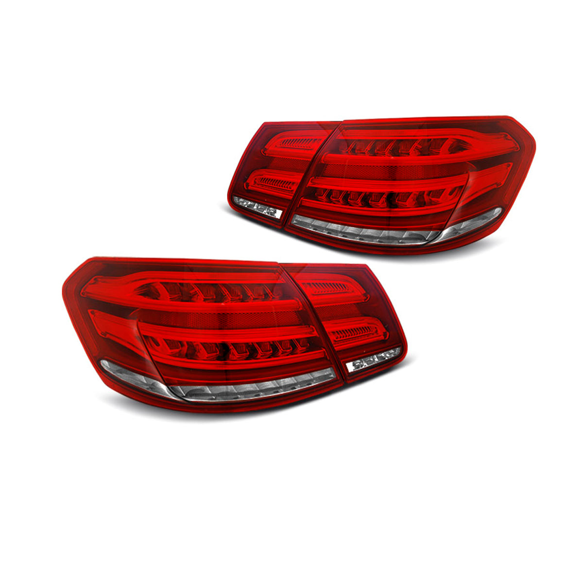 LED Rücklichter Rot Weiß SEQ passend für Mercedes W212 E-Klasse 13-16