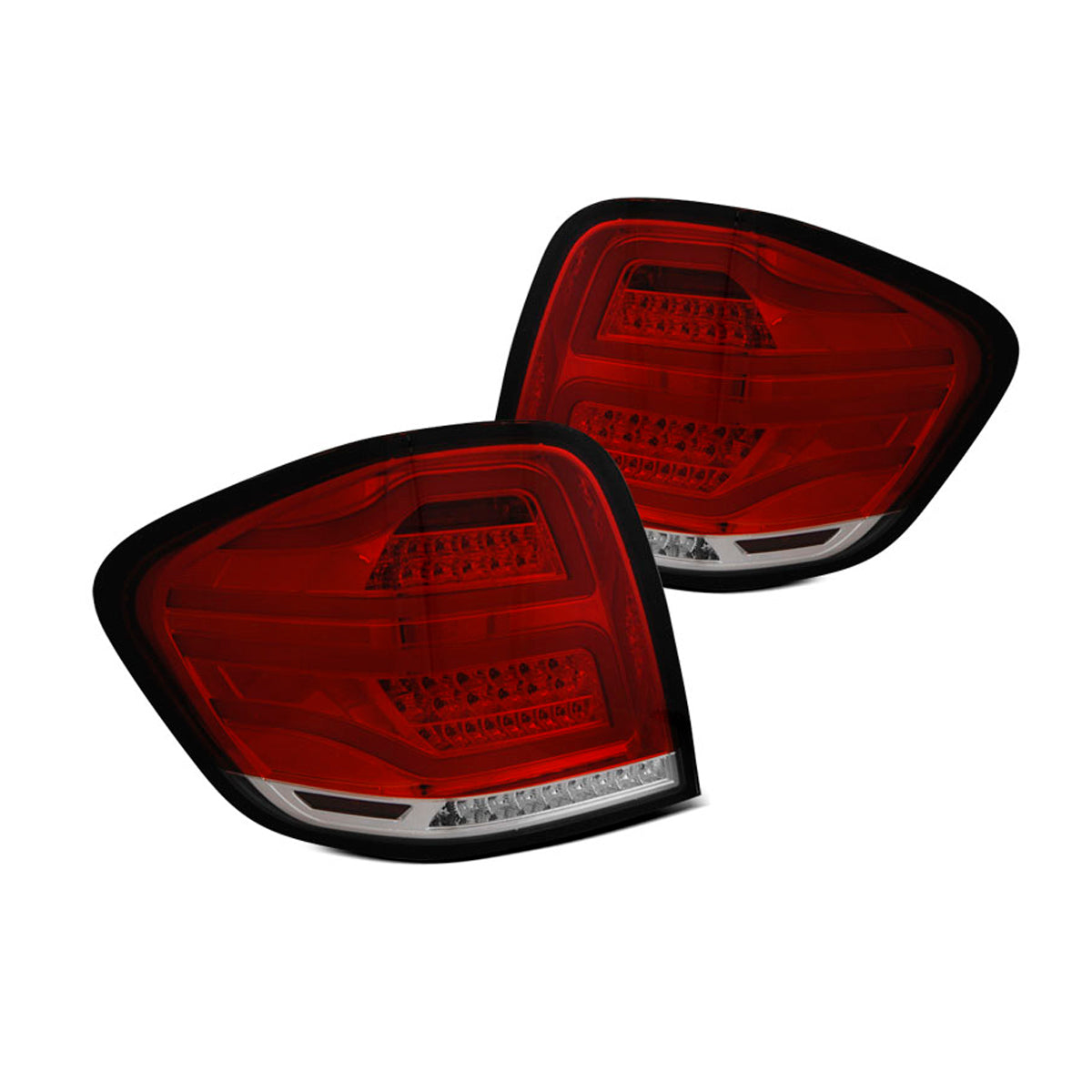 LED BAR Rücklichter Rot Weiß passend für Mercedes M-Klasse W164 09-11