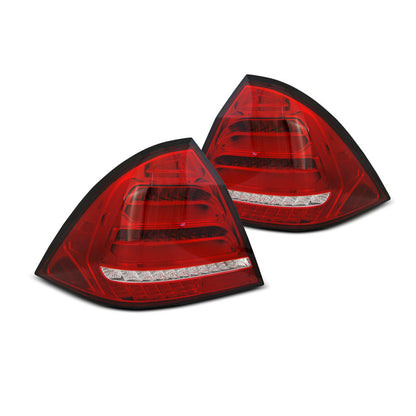 LED BAR Rücklichter Rot Weiß SEQ passend für Mercedes W203 Limousine 00-04