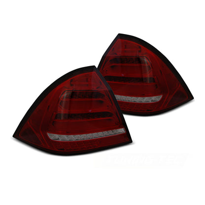 LED BAR Rücklichter Rot Rauch SEQ passend für Mercedes W203 Limousine 00-04