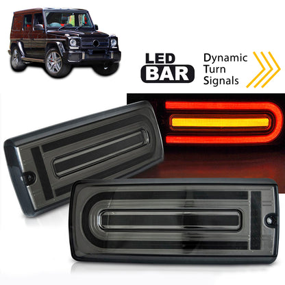 LED BAR Rücklichter Rauch passend für Mercedes W463 G-Klasse 90-18