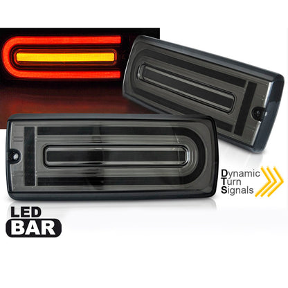 LED BAR Rücklichter Rauch passend für Mercedes W463 G-Klasse 90-18
