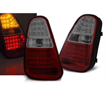 Rücklichter passend für MINI Cooper R50 /R52 /R53 04-06 Rot Smoke LED