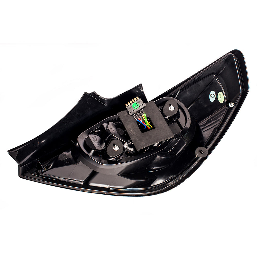 Heckleuchten LED Schwarz Smoke passend für OPEL CORSA D (S07) 2006-2014