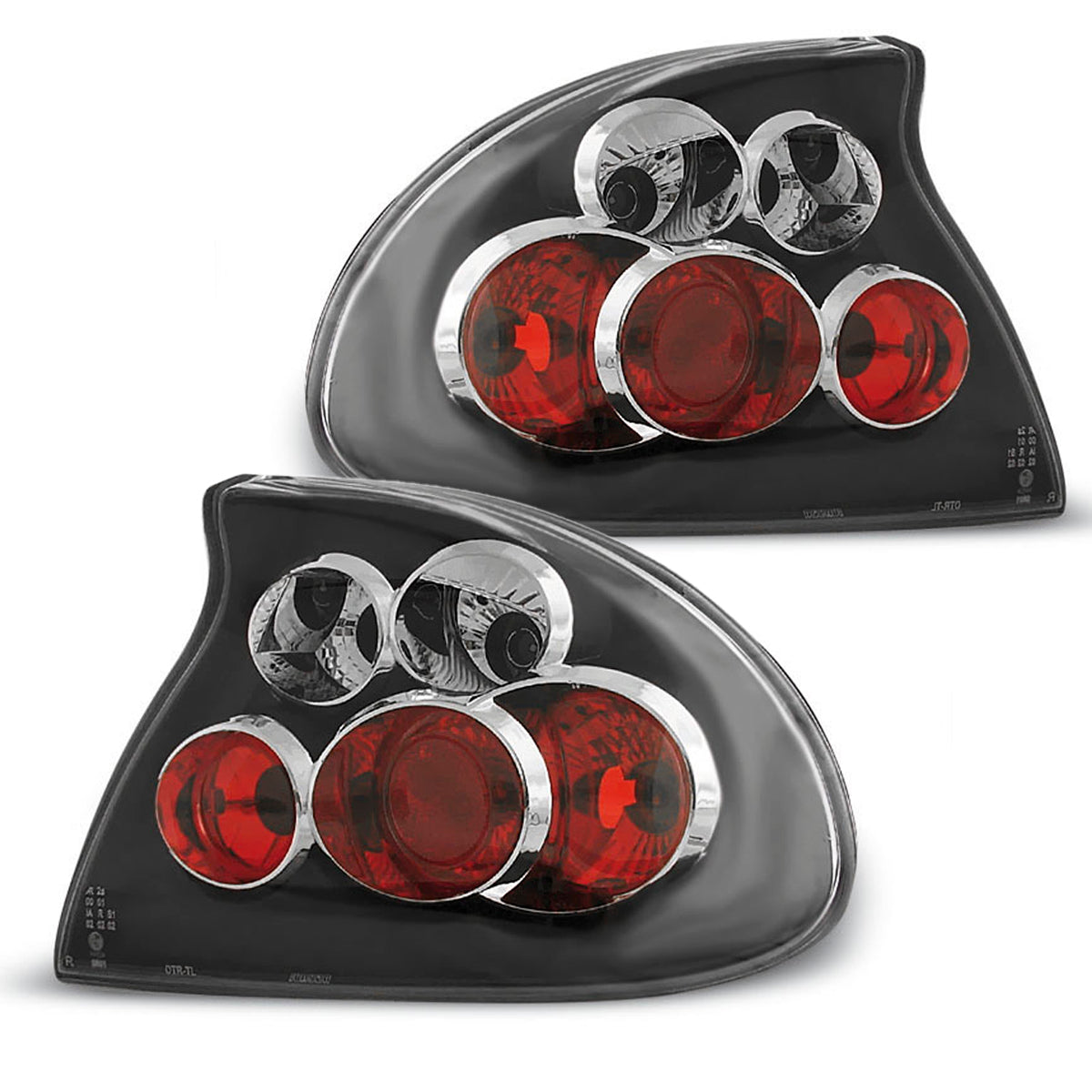 Rücklichter Opel Tigra 09.94-12.00 Schwarz