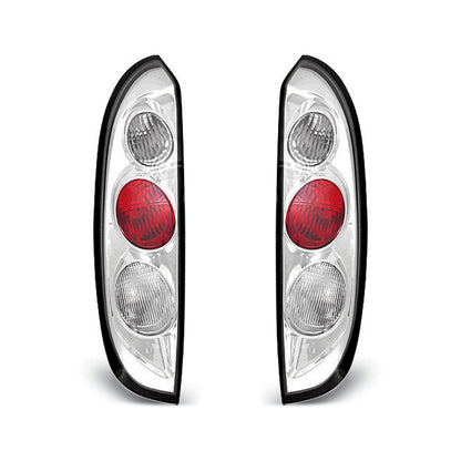 Rücklichter passend für Opel Corsa C 11.00-09.06 Chrom