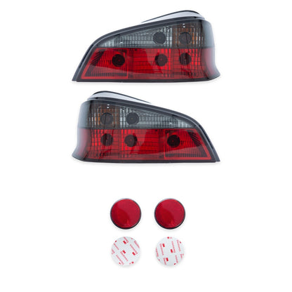 Rücklichter Kristall Rot Rauch passend für Peugeot 106 1996-1998